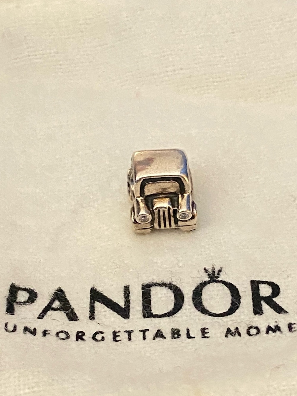 Retired Pandora Car Charm